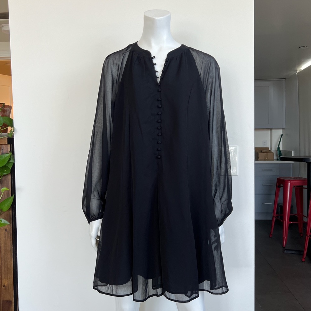 JOIE BALLOON SLEEVE DRESS NWT